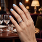 Anillo Compromiso Diamante - Oro Blanco 18kt