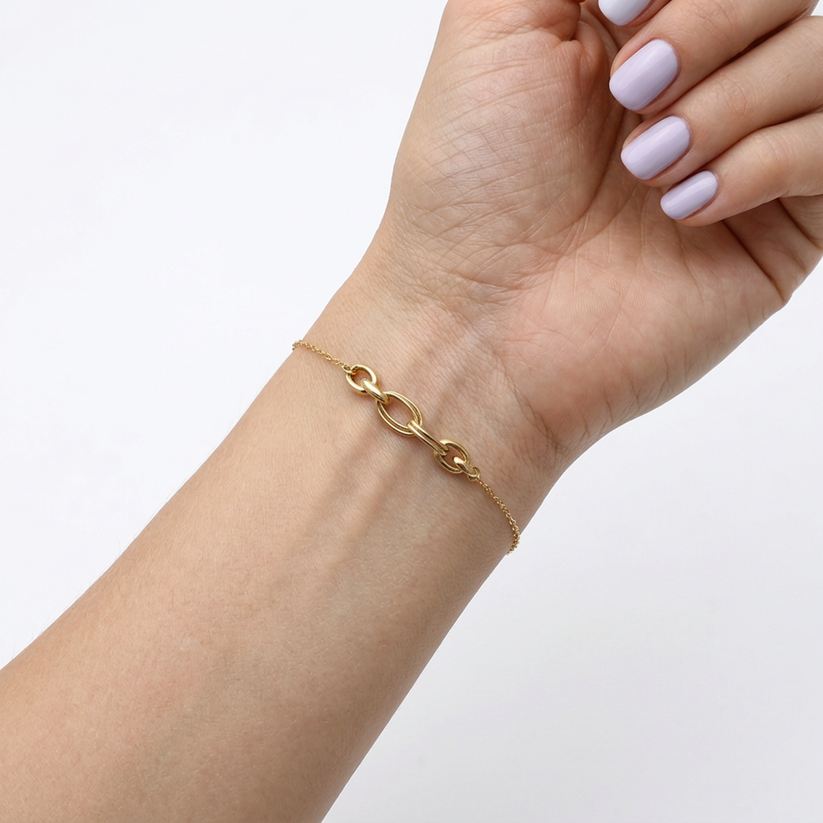 Pulsera Eslabones - Oro Amarillo 18kt