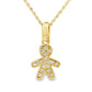 Colgante Diamantes - Oro Amarillo 18kt