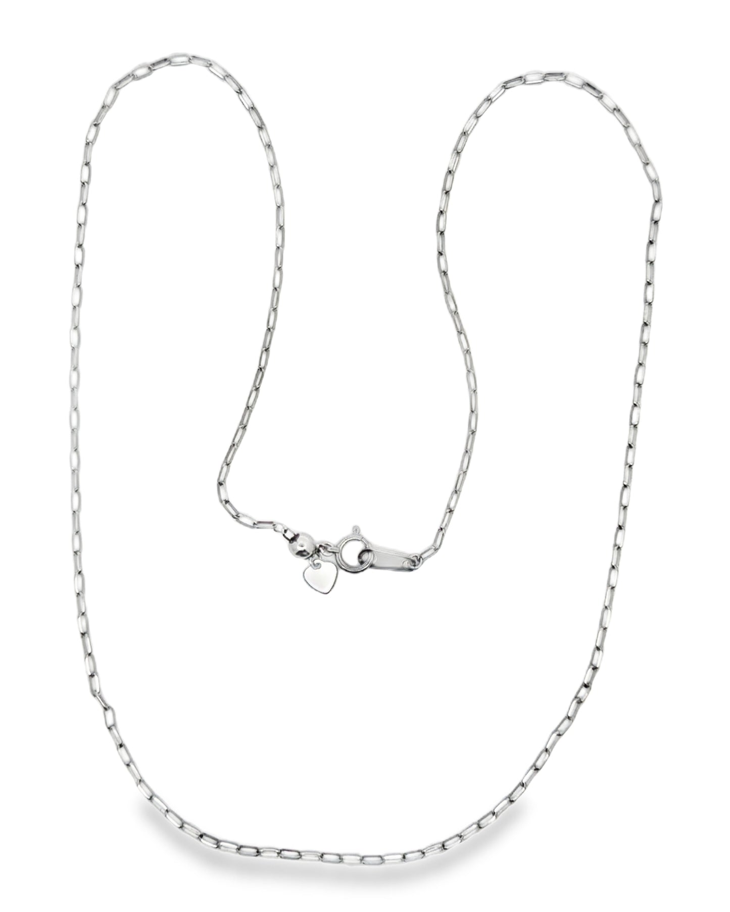 Collar Eslabones - Platino