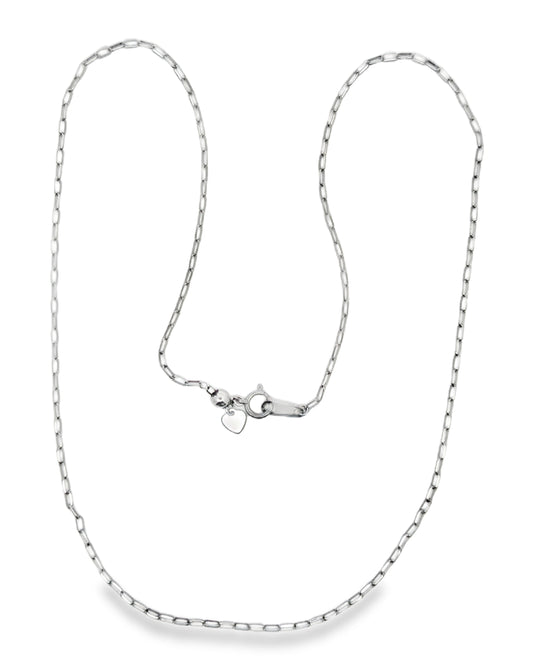 Collar Eslabones - Platino