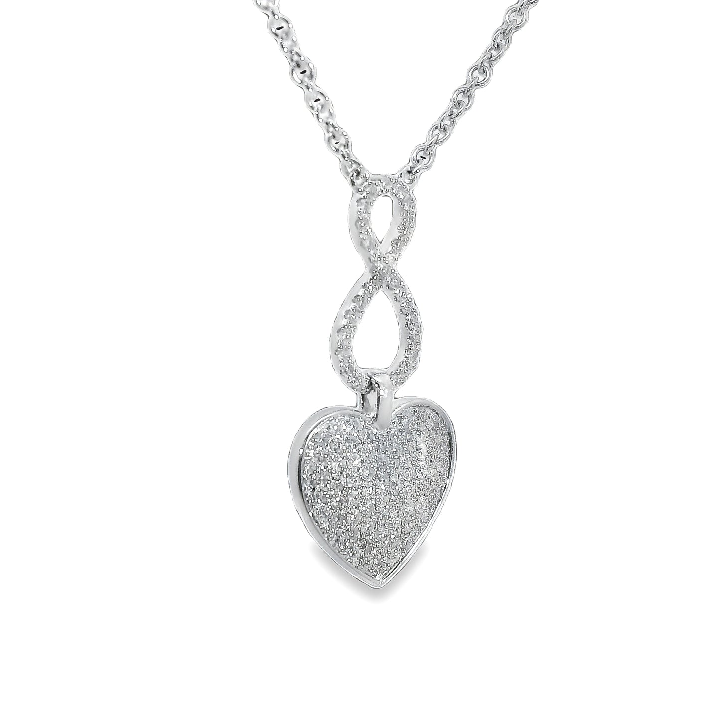 Colgante Diamantes - Oro Blanco 18kt