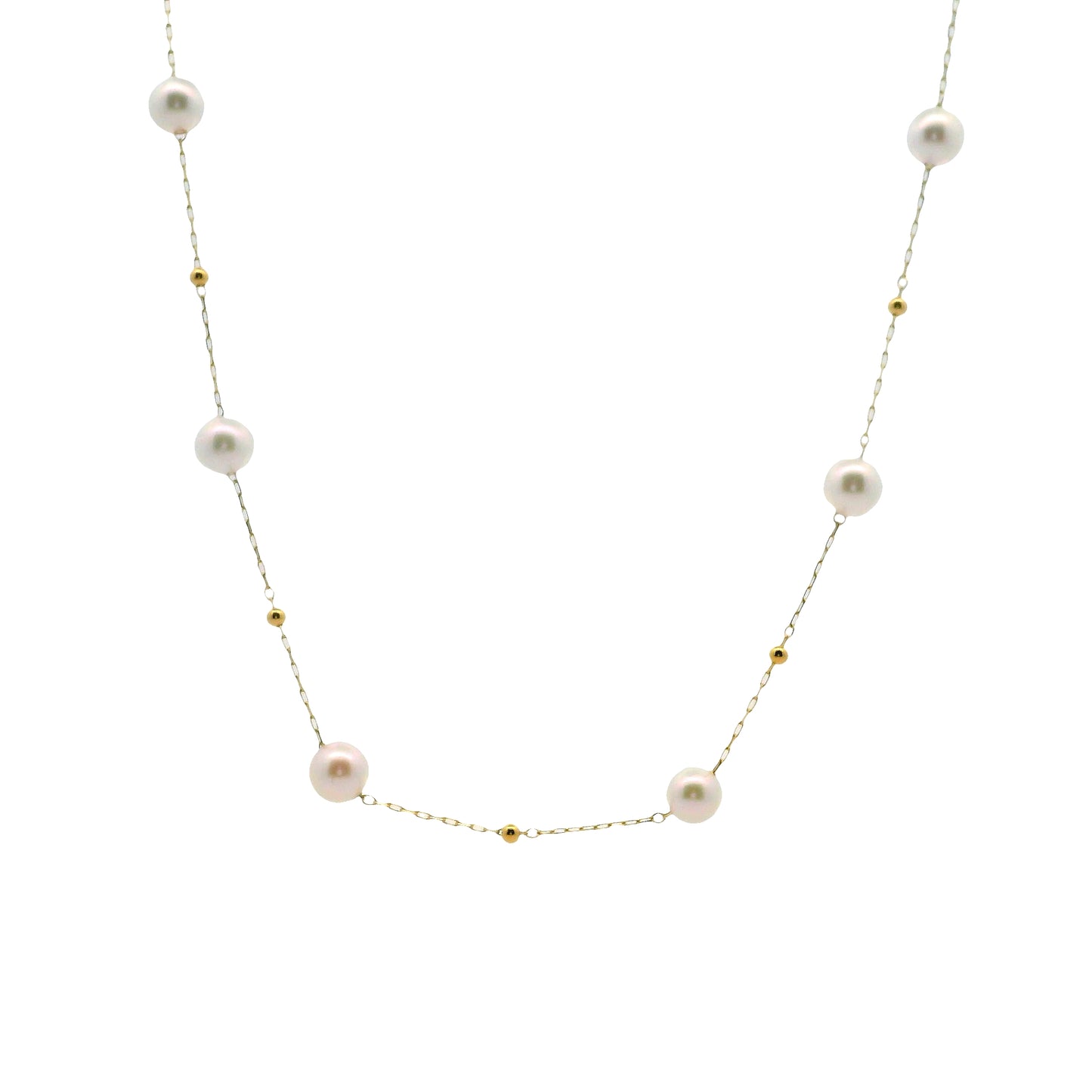 Collar Perlas Akoya - Oro Amarillo 18kt