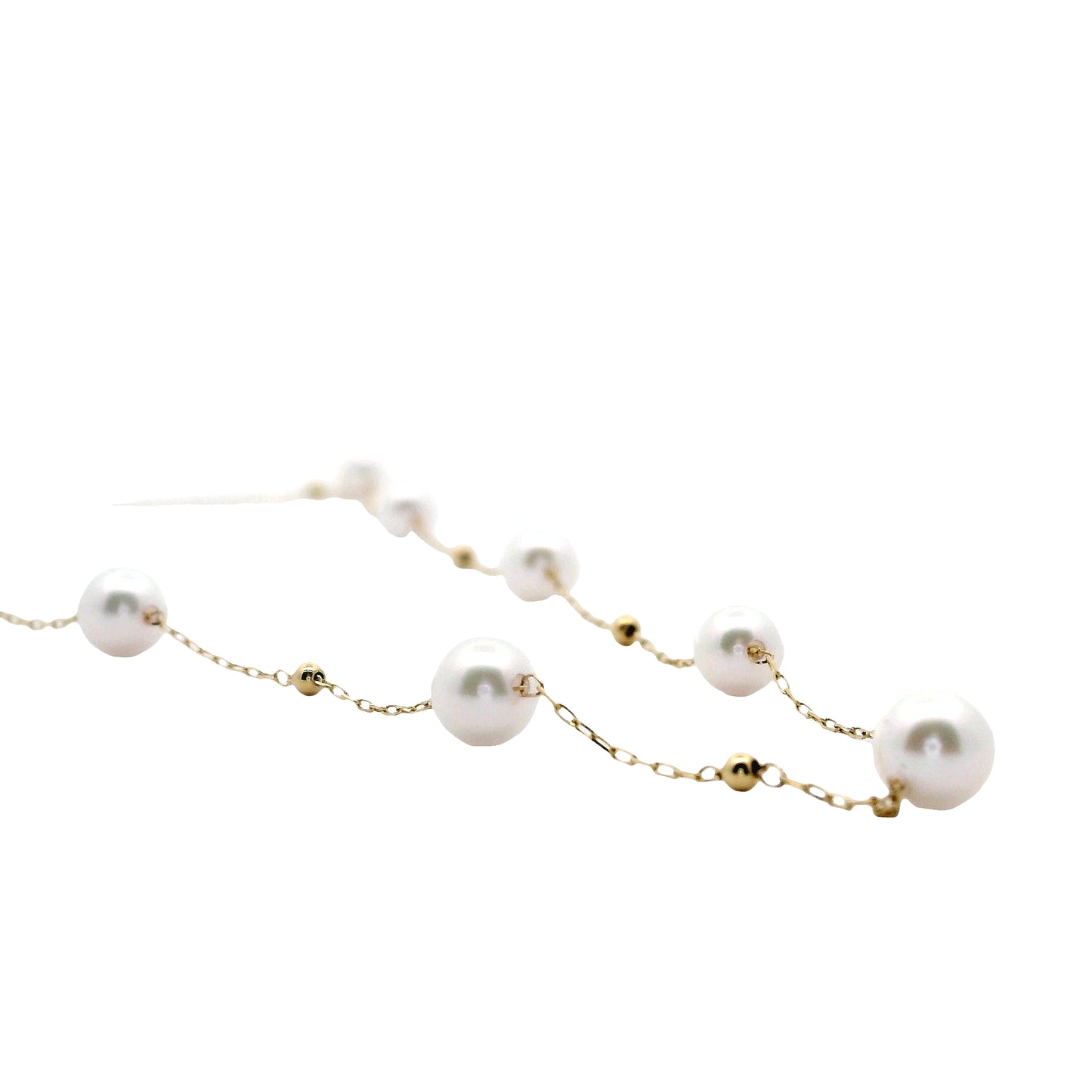 Collar Perlas Akoya - Oro Amarillo 18kt