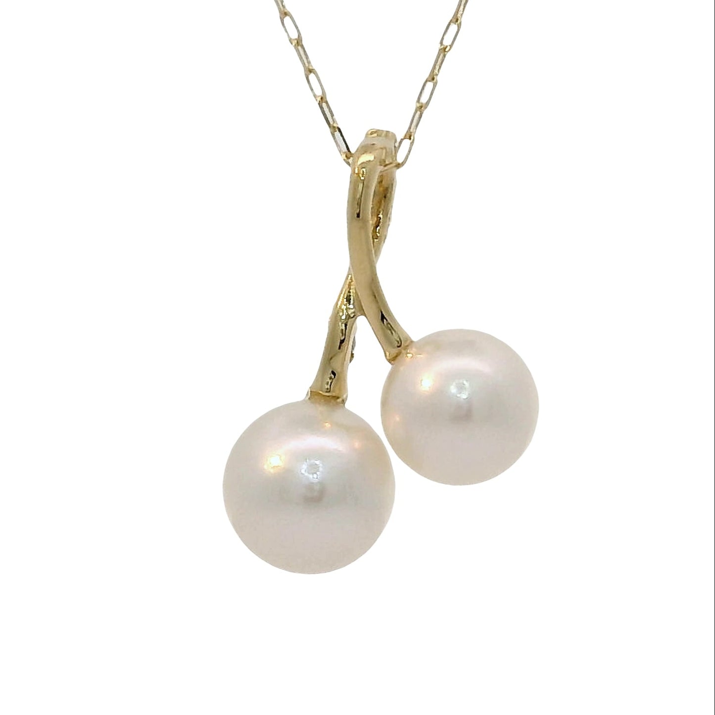 Colgante Perlas Akoya - Oro Amarillo18kt