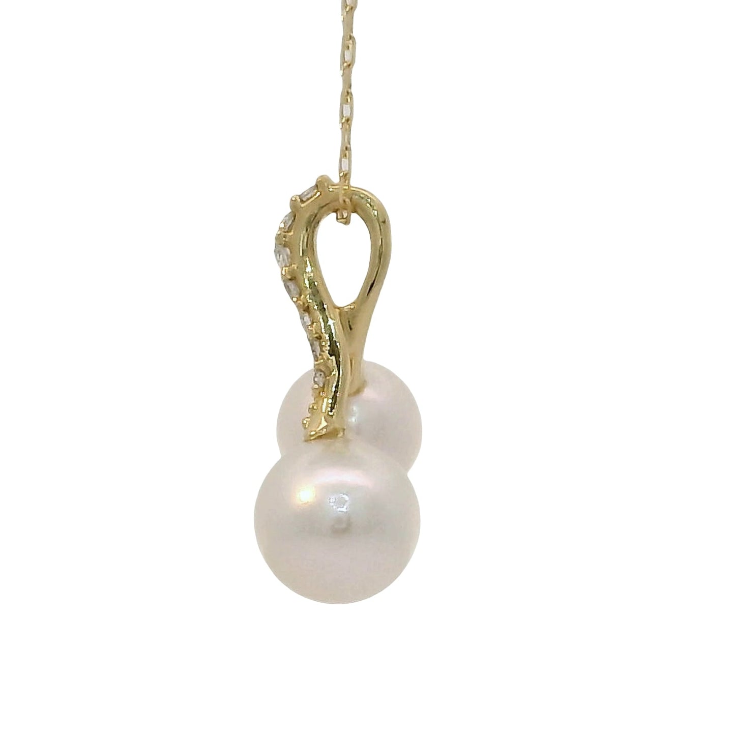 Colgante Perlas Akoya - Oro Amarillo18kt