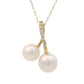 Colgante Perlas Akoya - Oro Amarillo18kt