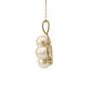 Colgante Perlas Akoya - Oro Amarillo 18kt
