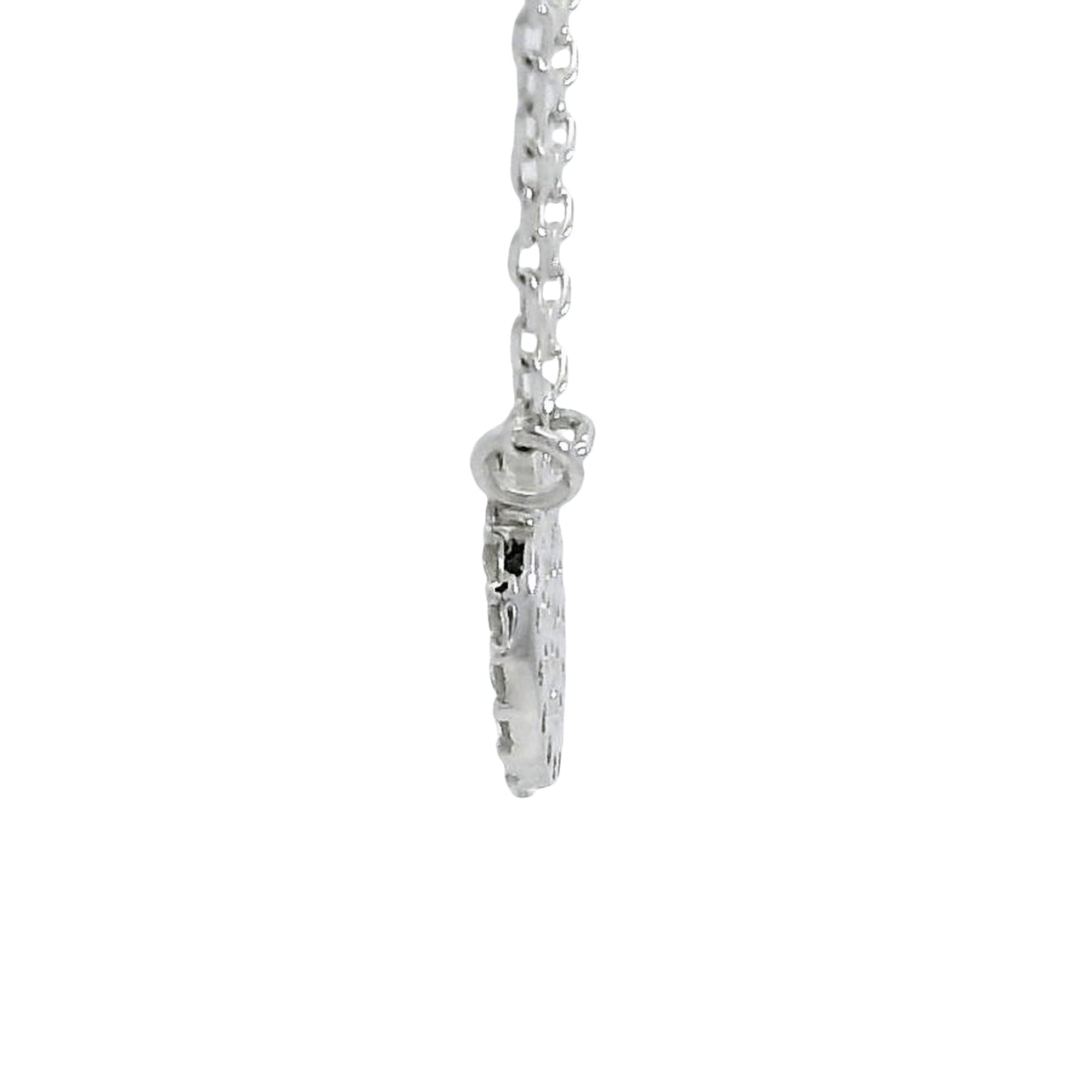 Collar Diamantes - Oro Blanco 18kt