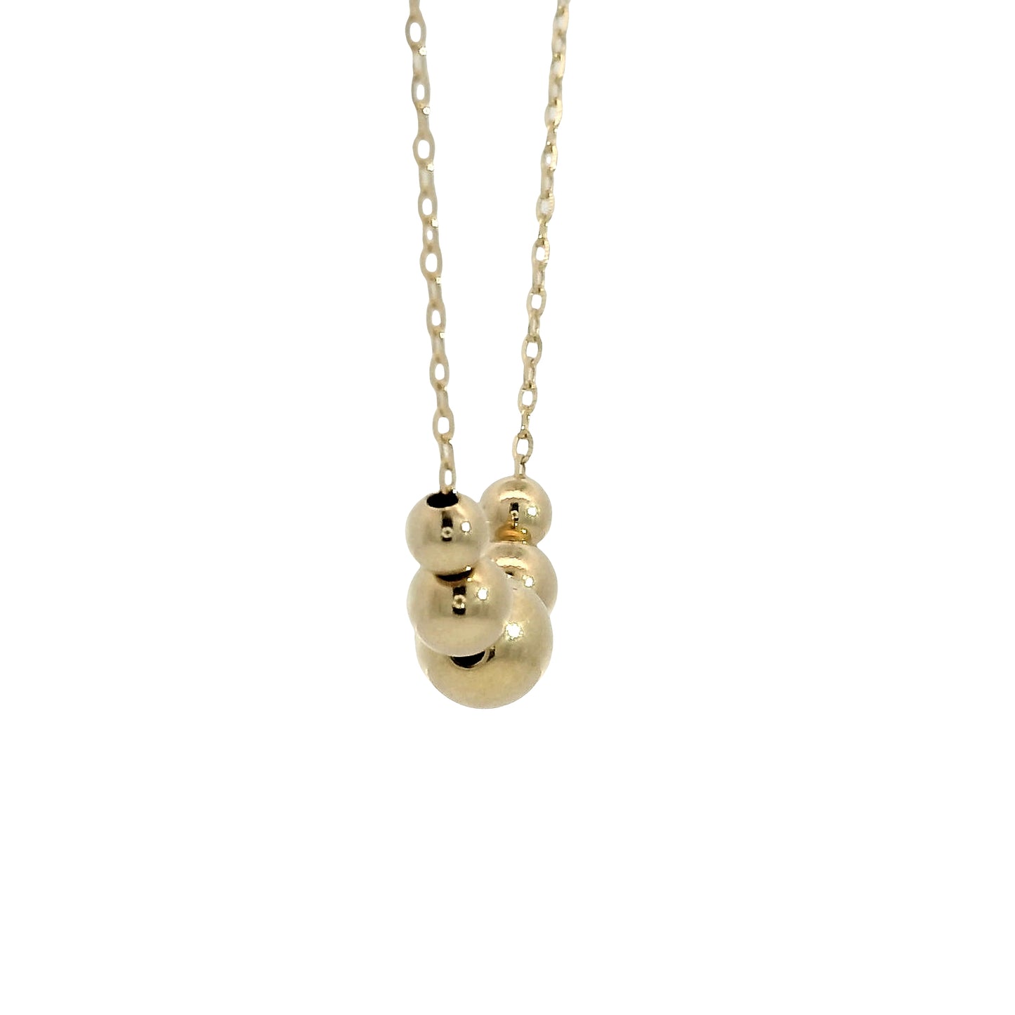 Collar Bolitas - Oro Amarillo 18kt