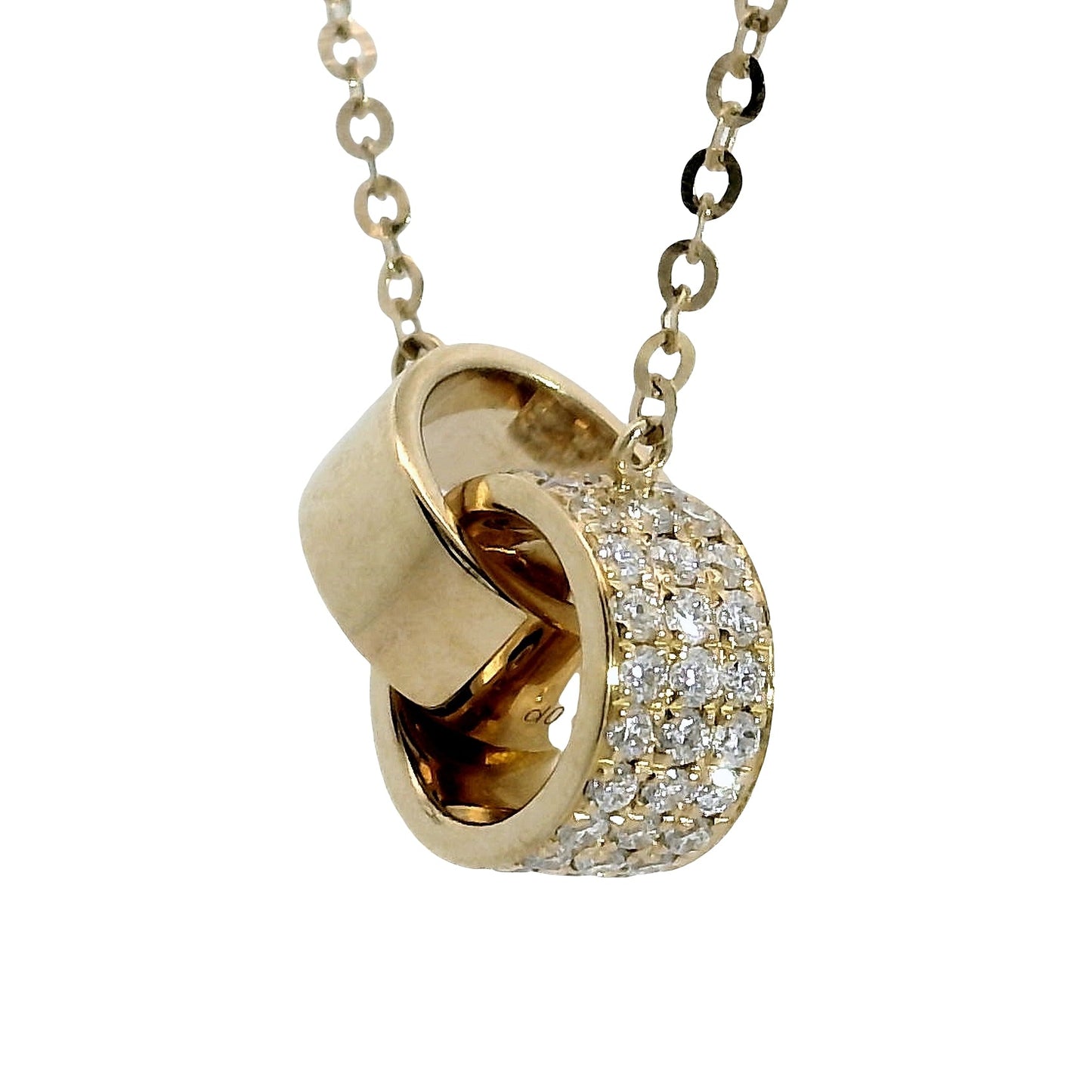 Colgante Diamantes - Oro Amarillo 18kt