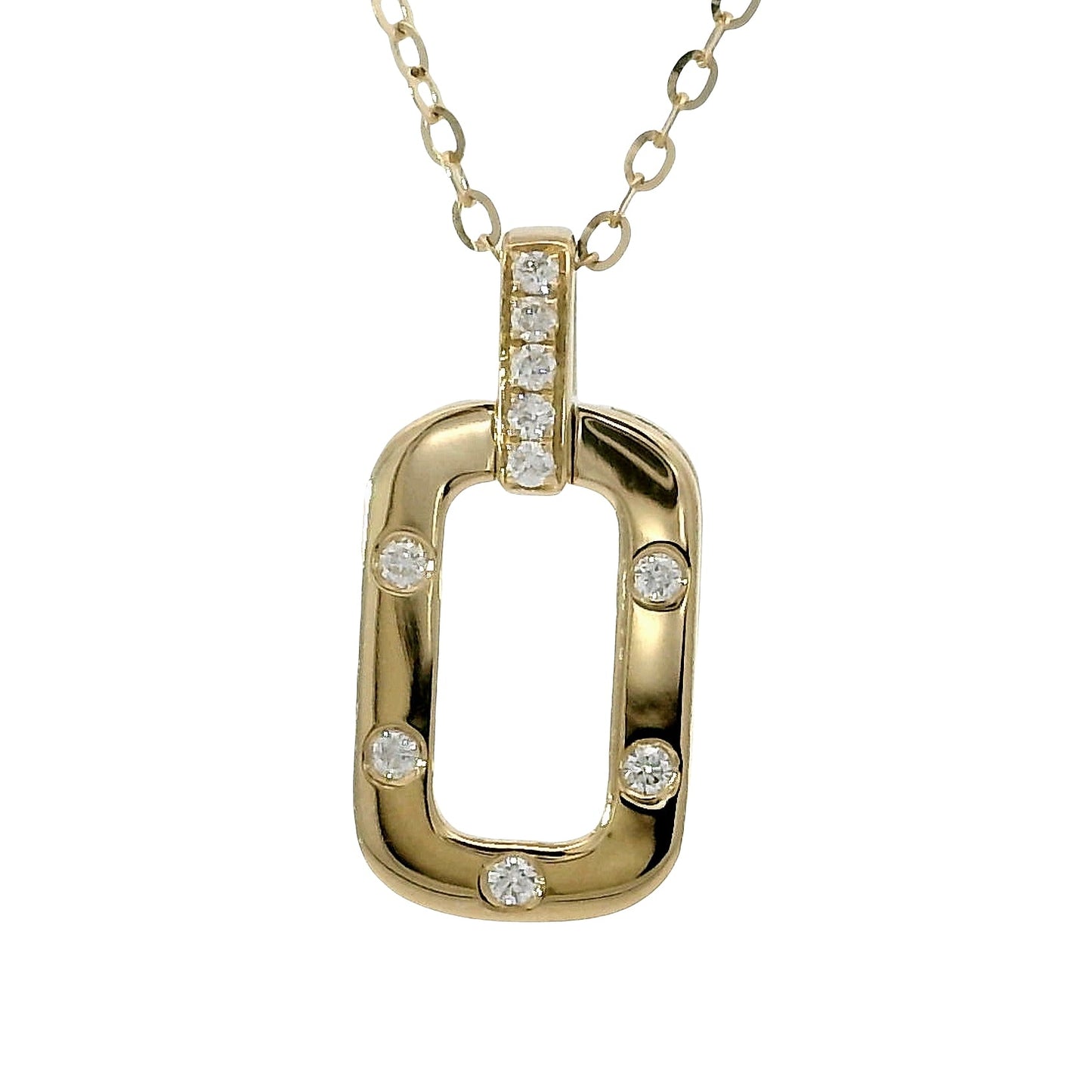 Colgante Diamantes - Oro Amarillo 18kt