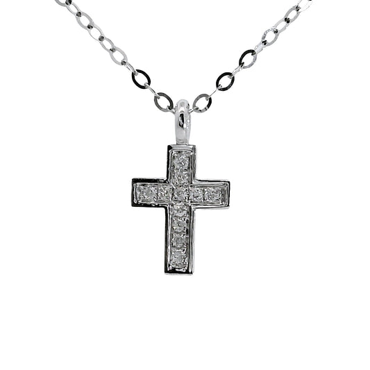 Colgante Diamantes - Oro Blanco 18kt