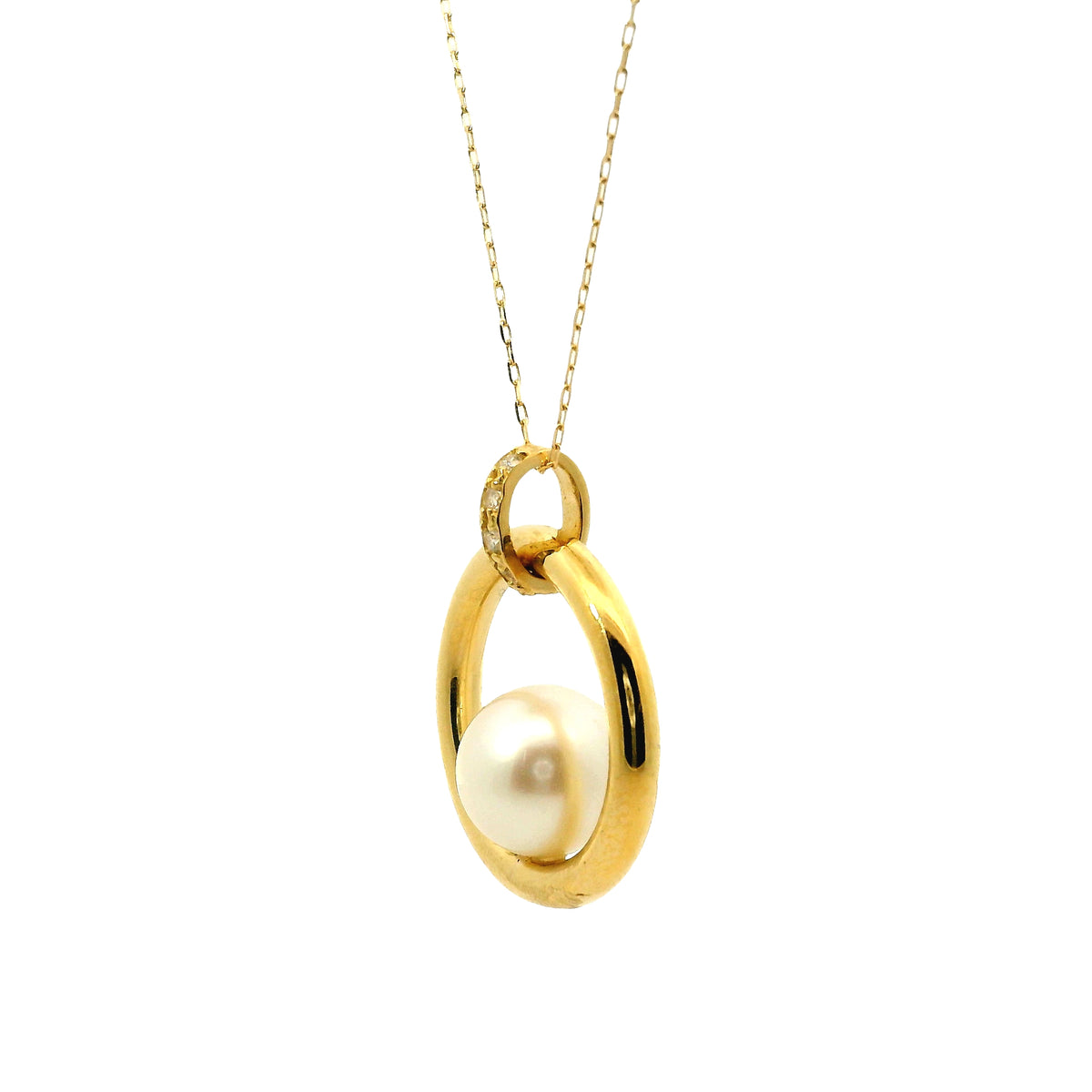 Colgante Perla Cultivada - Oro Amarillo 18kt