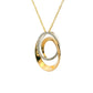 Colgante Diamantes - Oro Amarillo 14kt