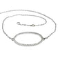 Pulsera Diamantes - Oro Blanco 14kt