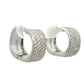 Aros Argolla Diamantes - Oro Blanco 14kt