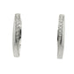 Argollas con Diamantes - Oro Blanco 14kt