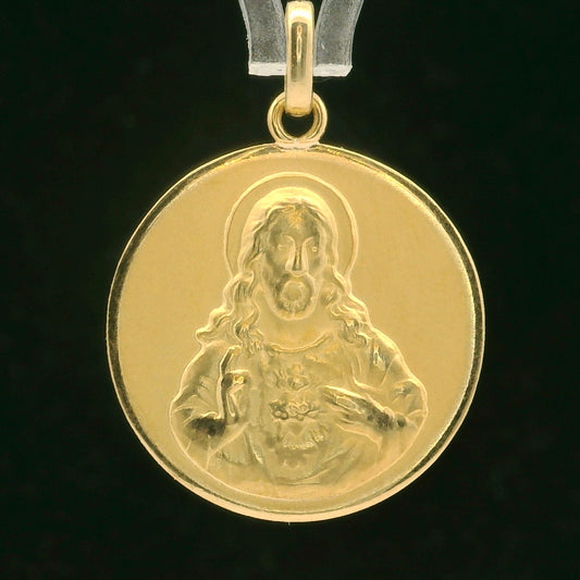 Medalla Escapulario - Oro Amarillo 18kt