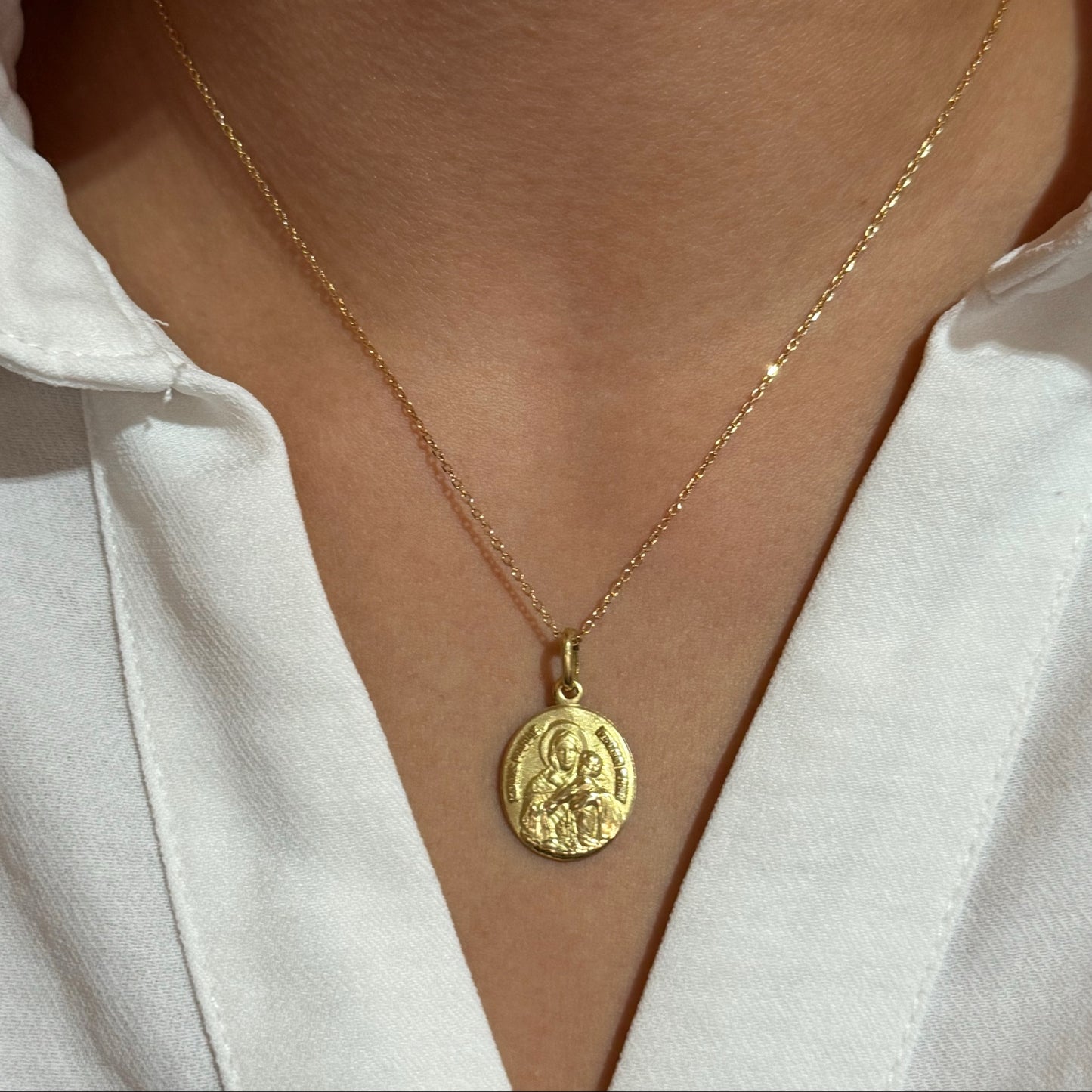 Medalla de La Matter - Oro Amarillo 18kt