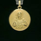 Medalla Escapulario - Oro Amarillo 18kt