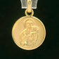 Medalla Escapulario - Oro Amarillo 18kt