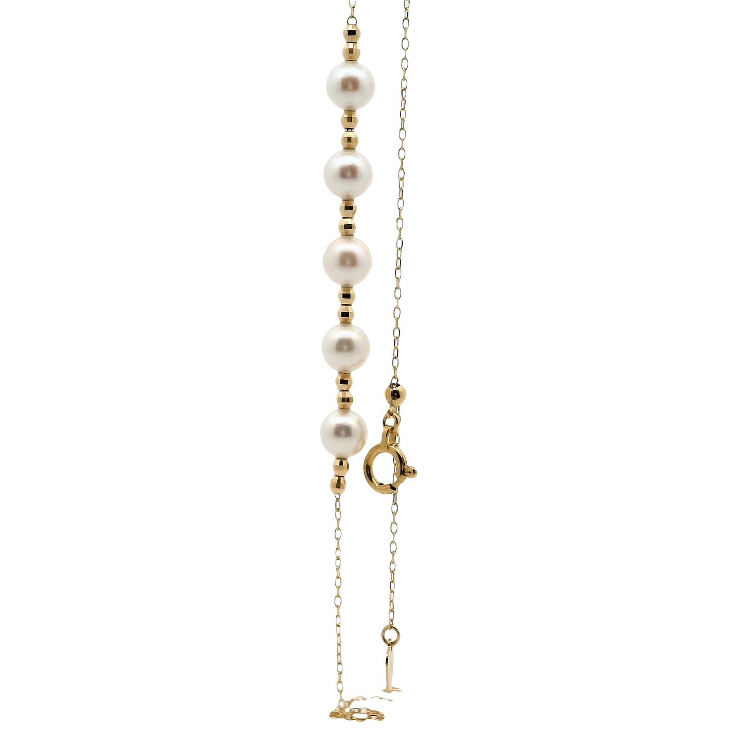 Pulsera Perlas Akoya - Oro Amarillo 18kt