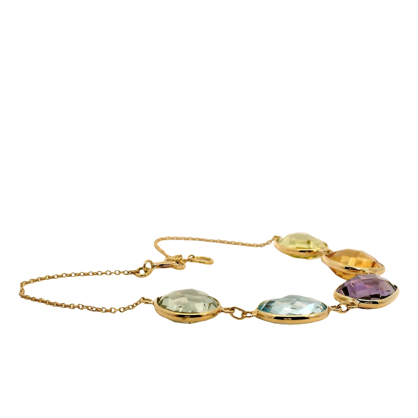 Pulsera Turmalinas - Oro Amarillo 18kt