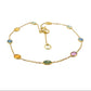 Pulsera Topacios y Turmalinas - Oro Amarillo 18kt