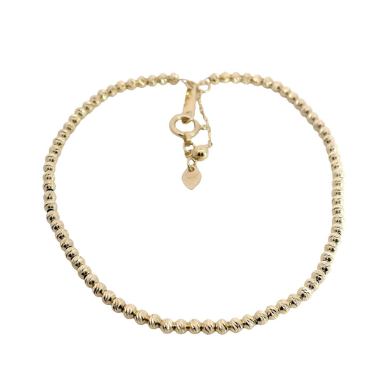 Pulsera Bolitas - Oro Amarillo 18kt