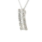 Colgante Diamantes - Oro Blanco 14kt