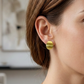 Aros Oval - Oro Amarillo 18kt
