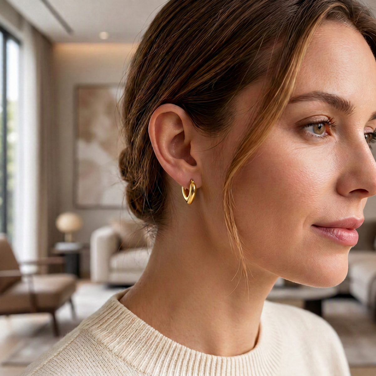 Aros Argolla - Oro Amarillo 18kt