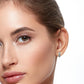 Aros Diamantes - Oro Blanco 14kt