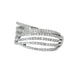 Anillo Diamantes - Oro Blanco 14kt