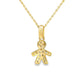 Colgante Diamantes - Oro Amarillo 18kt