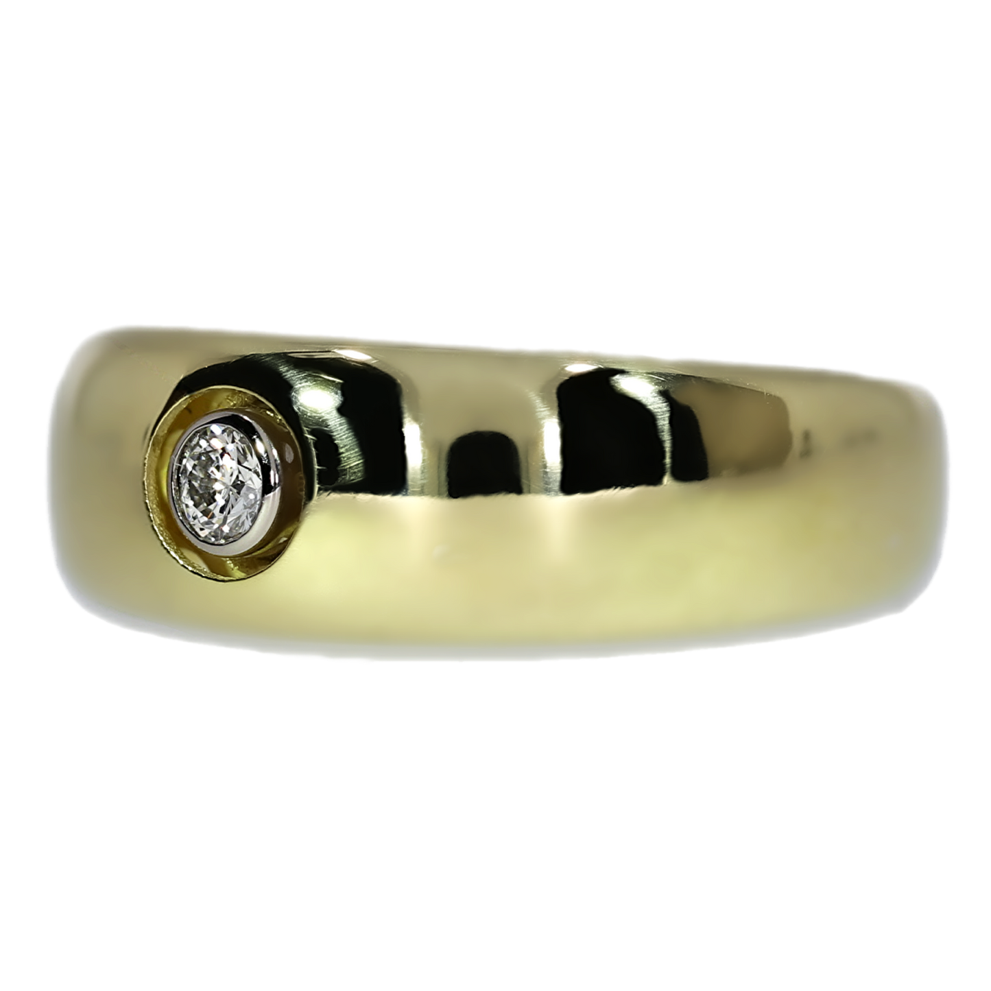 Anillo Diamante - Oro Amarillo 18kt