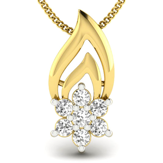 Colgante Diamantes - Oro Amarillo 18kt