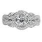 Anillo Diamantes GIA - Oro Blanco 18kt
