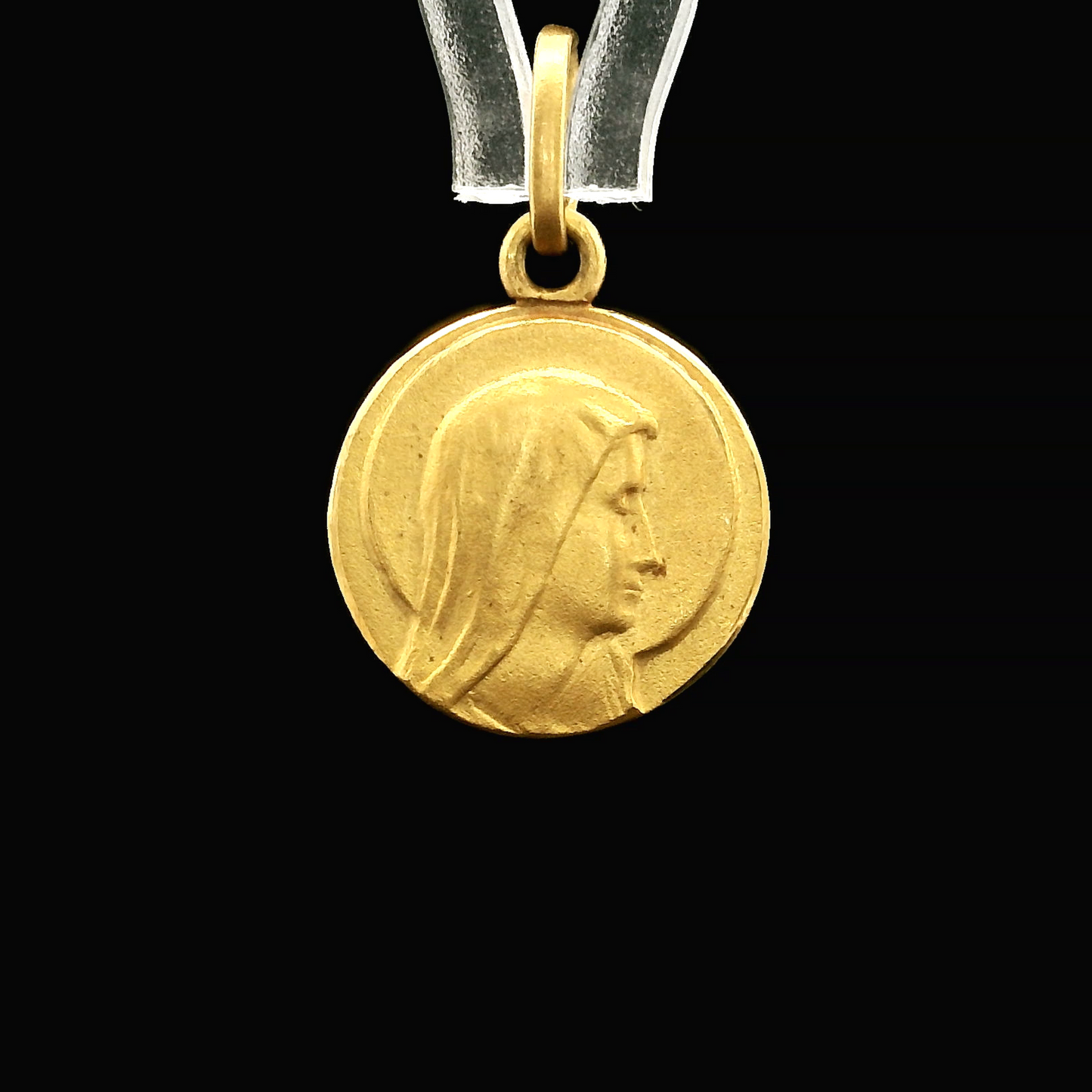 Medalla Virgen María - Oro Amarillo 18kt