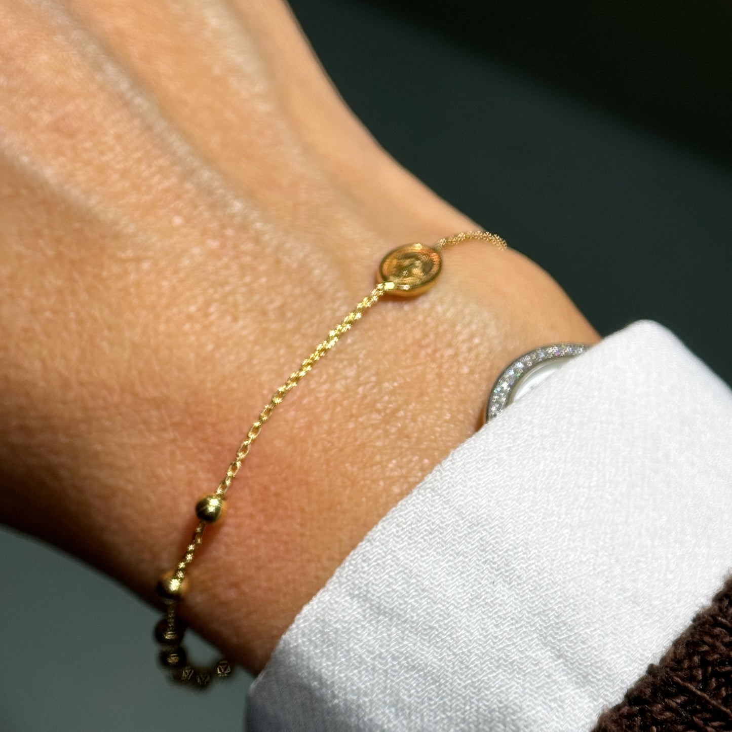 Pulsera Denario - Oro Amarillo 18kt