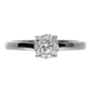Anillo de Compromiso - Oro Blanco 18kt
