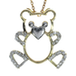 Colgante Diamantes - Oro Amarillo 18kt
