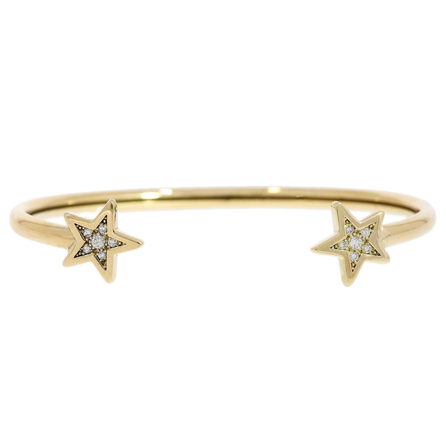 Esclava Diamantes - Oro Amarillo 18kt
