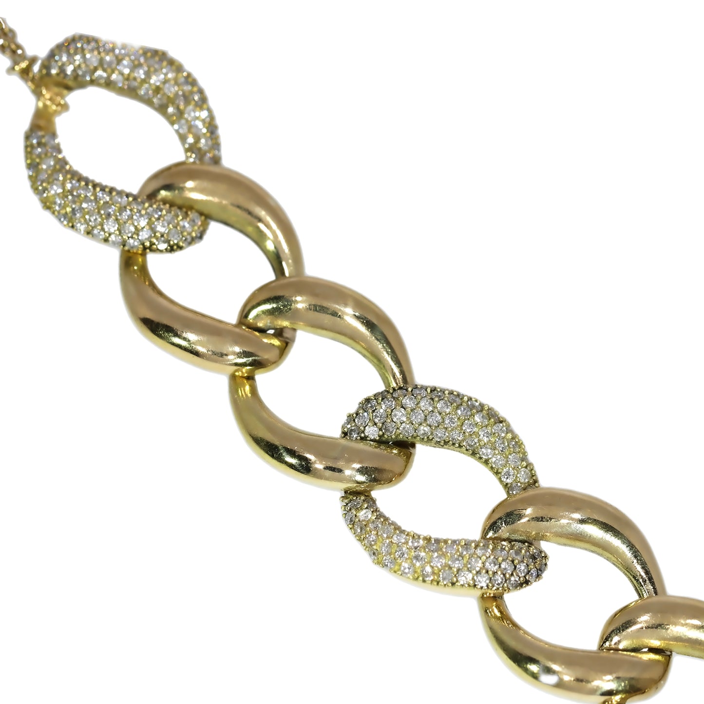 Pulsera Diamantes - Oro Amarillo 18kt