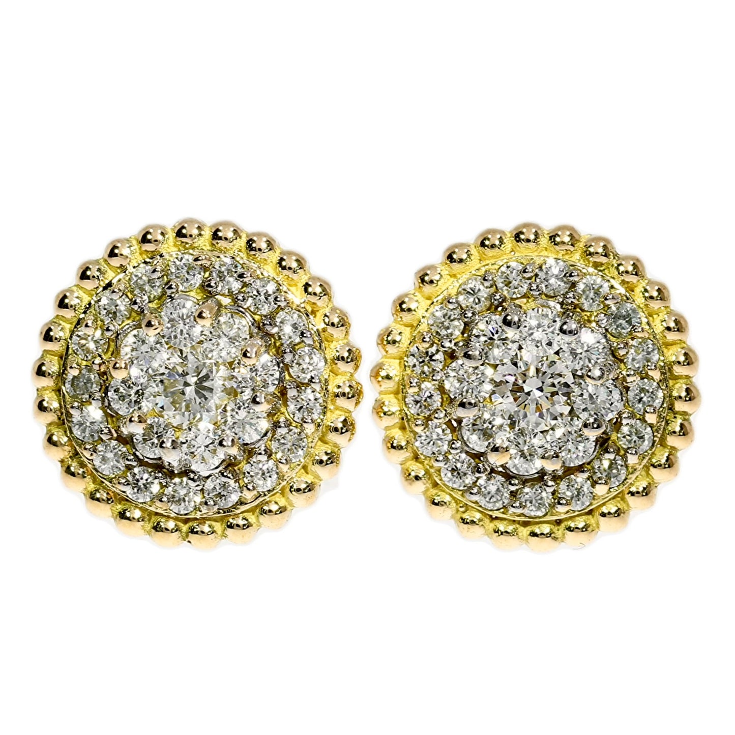 Aros Diamantes - Oro Amarillo 18kt