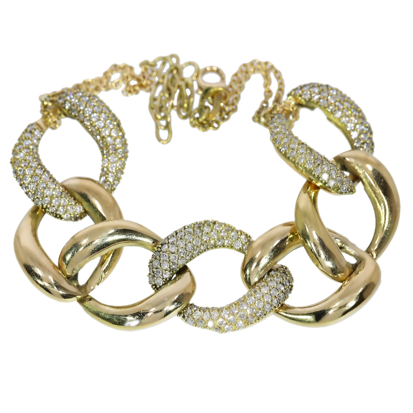 Pulsera Diamantes - Oro Amarillo 18kt