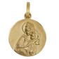 Medalla Escapulario - Oro Amarillo 18kt