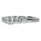 Anillo Quintillo Diamante GIA - Oro Blanco 18kt