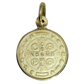 Medalla San Benito - Oro Amarillo 18kt